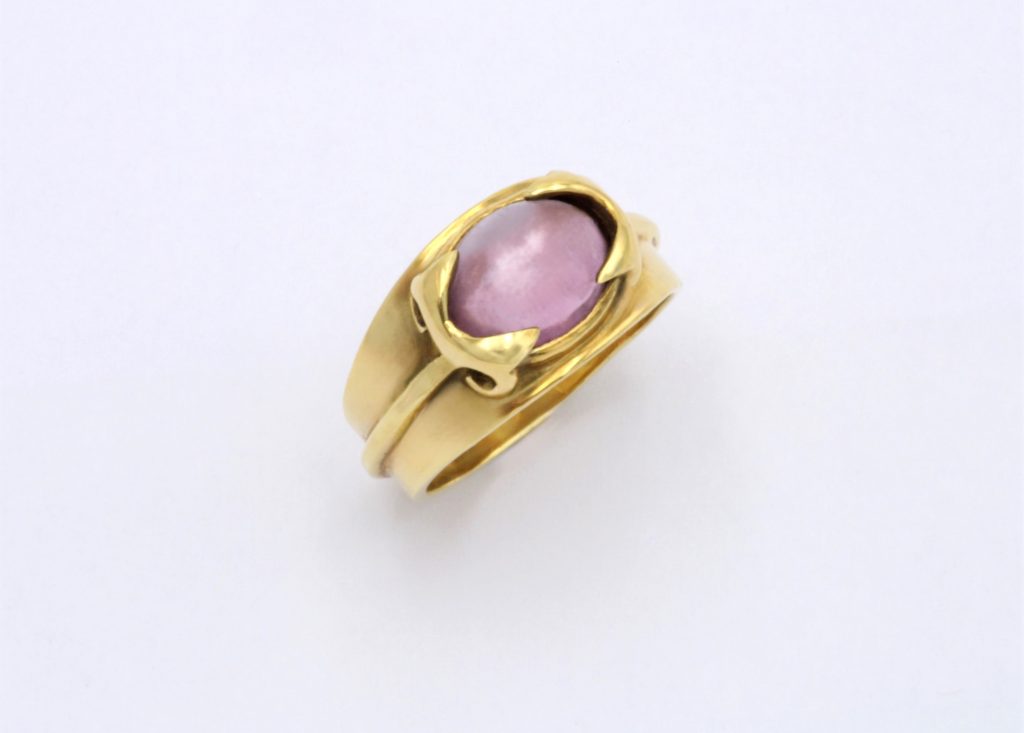 “Byzantine ΙΙ” Ring, gold, tourmaline