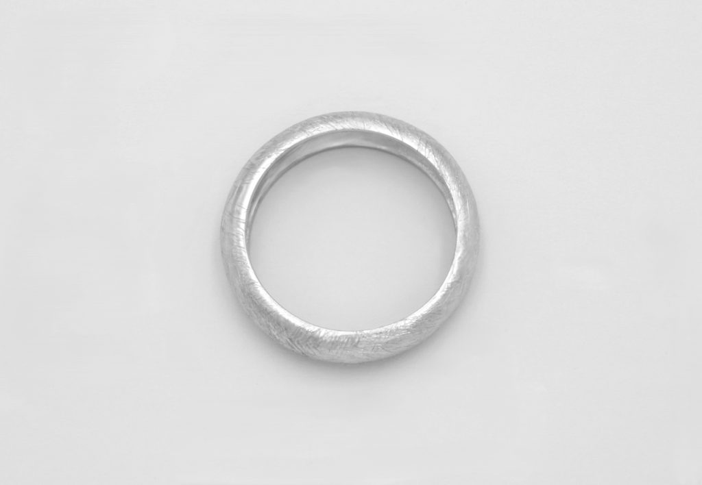 “As simple as it gets..III” Ring, silver