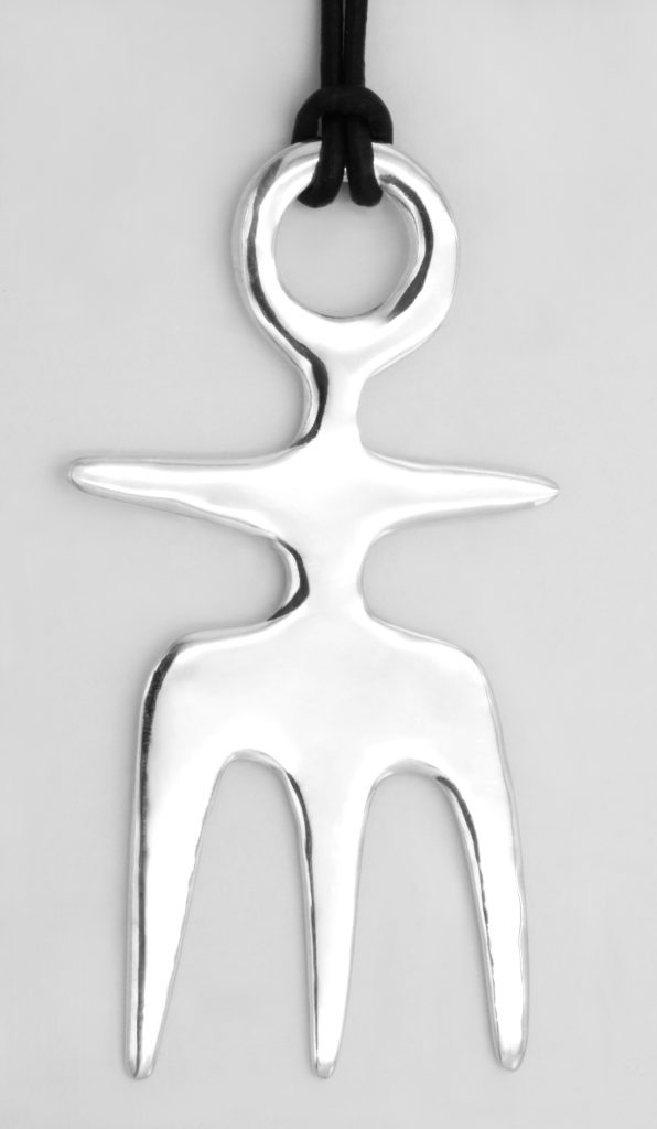 “Tripod man Ι” Pendant, silver