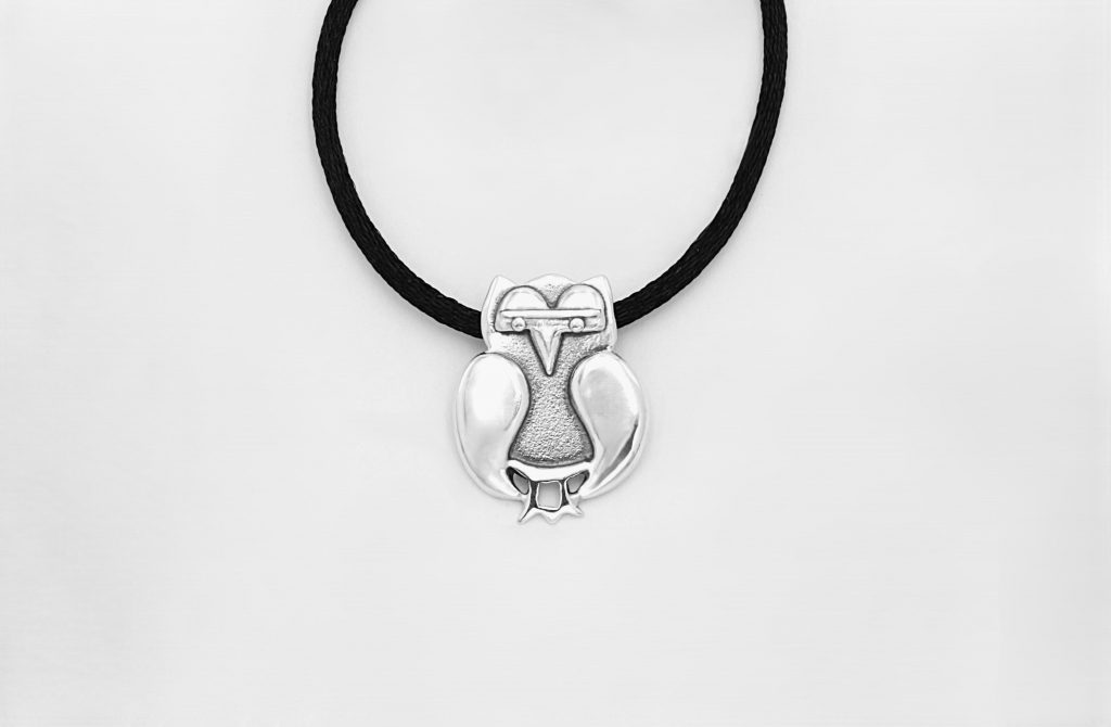 “Owl Ι” Pendant, silver